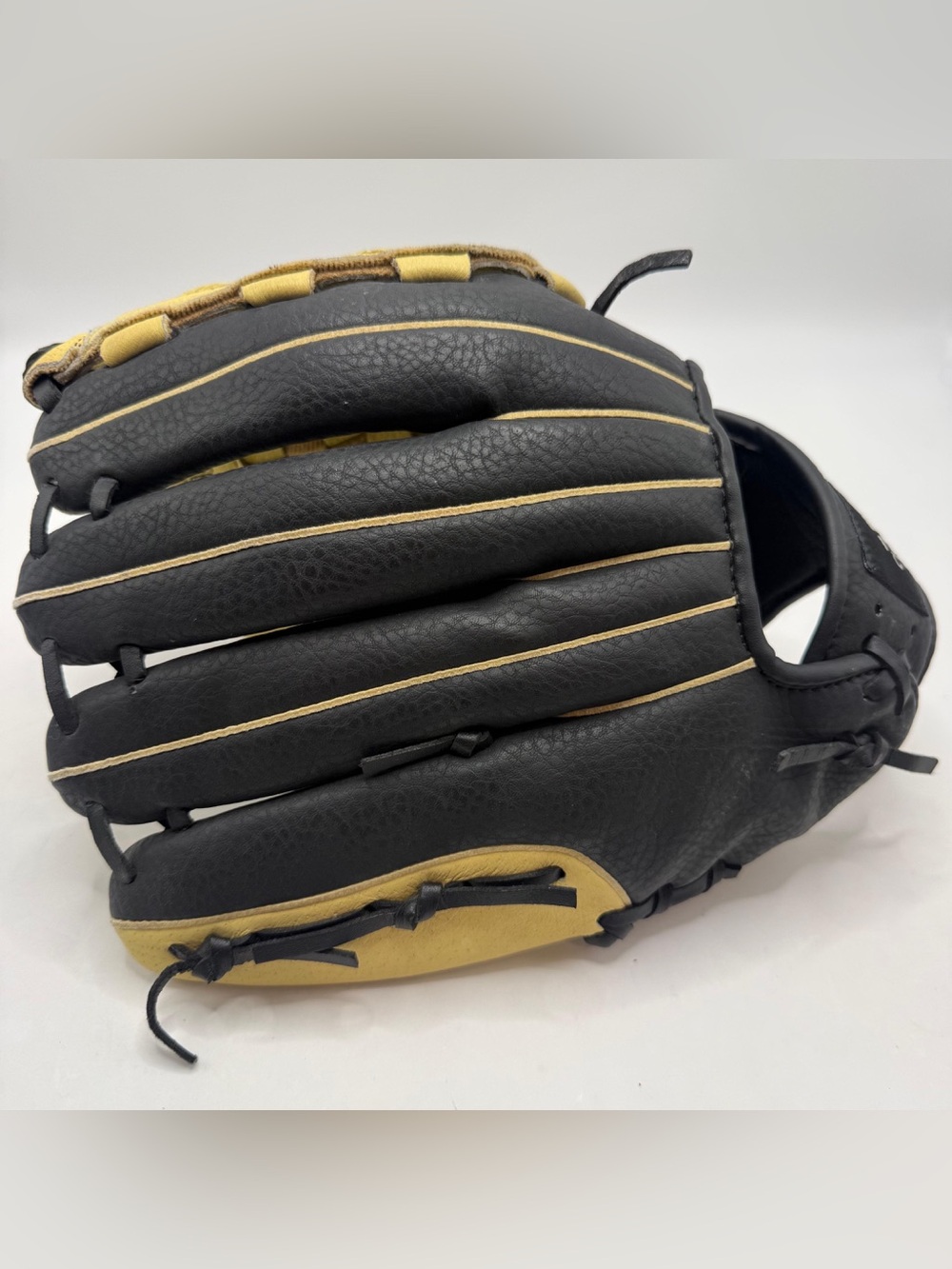 Adidas TR1200NB 12” Baseball Softball Glove Right Hand Throw Black Tan - Picture 2 of 7